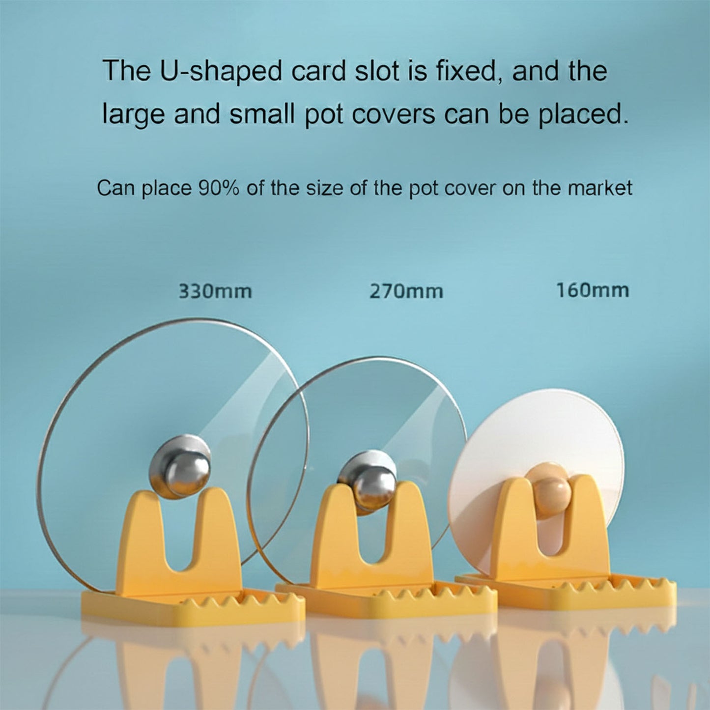 Kitchen Lid and Spoon Holder Stand - Utensil Rest for Cooking (1 Pc) - Happy Price - Image 6