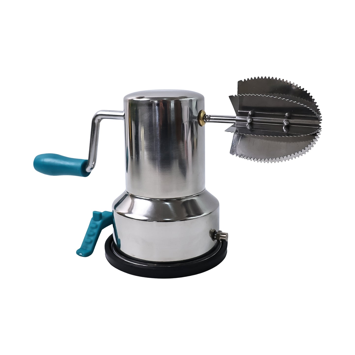 Supermom Stainless Steel Coconut Scraper With Vacuum Base (1 Pc) - Happy Price - Image 2