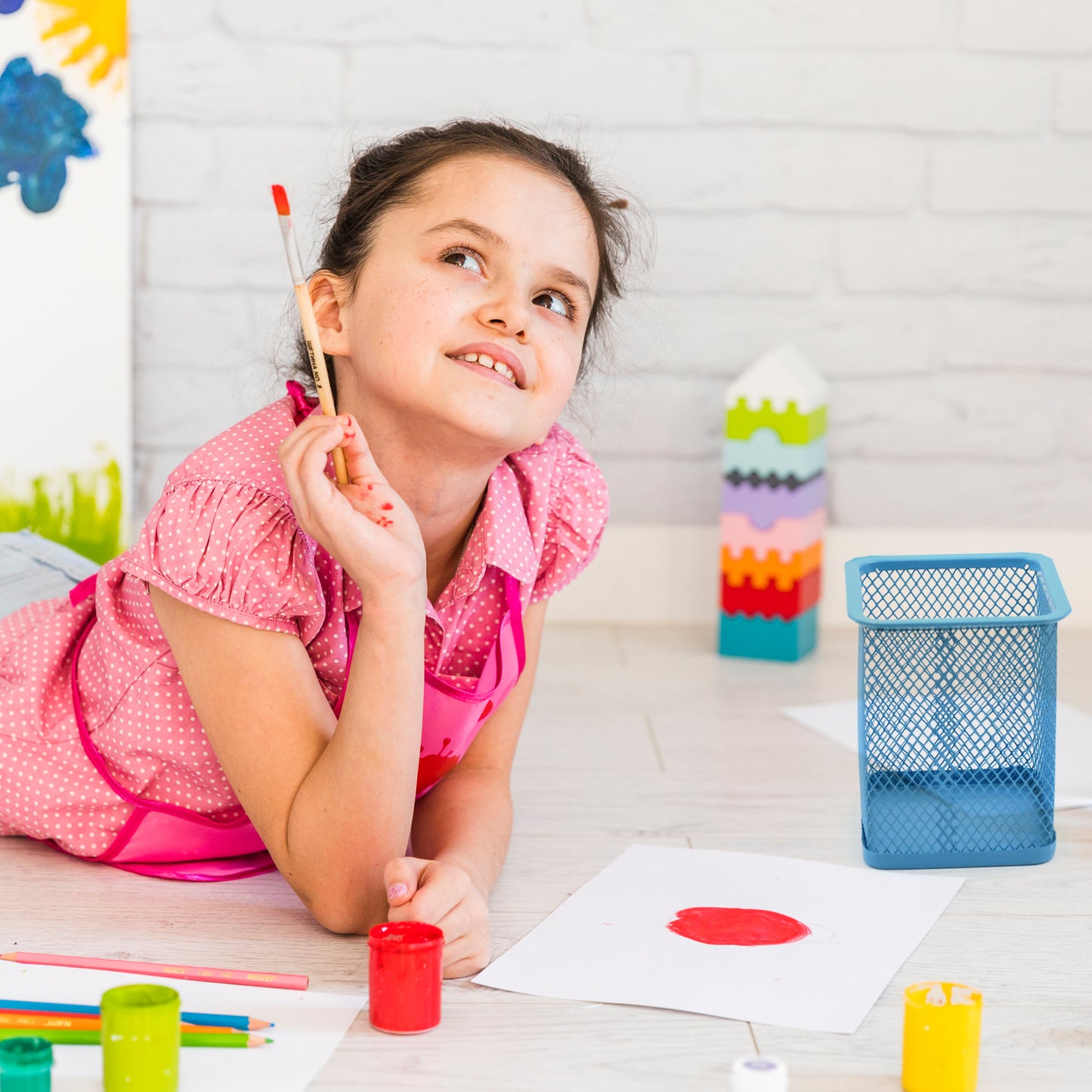 Pen Holder For Desk Metal Mesh Pencil Holder (1 Pc) - Happy Price - Image 5