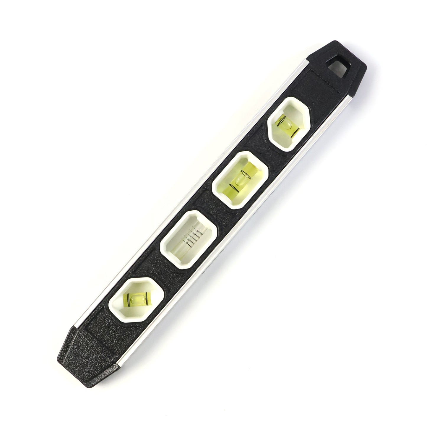 Aluminum Spirit Level Measuring Tool - 3 Bubble Vials, B Grade (1 Pc) - Happy Price - Image 4