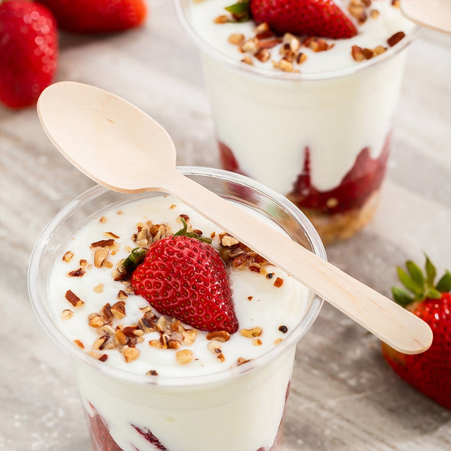 160mm Birchwood Spoons - 30 Piece Pack - Happy Price - Image 4