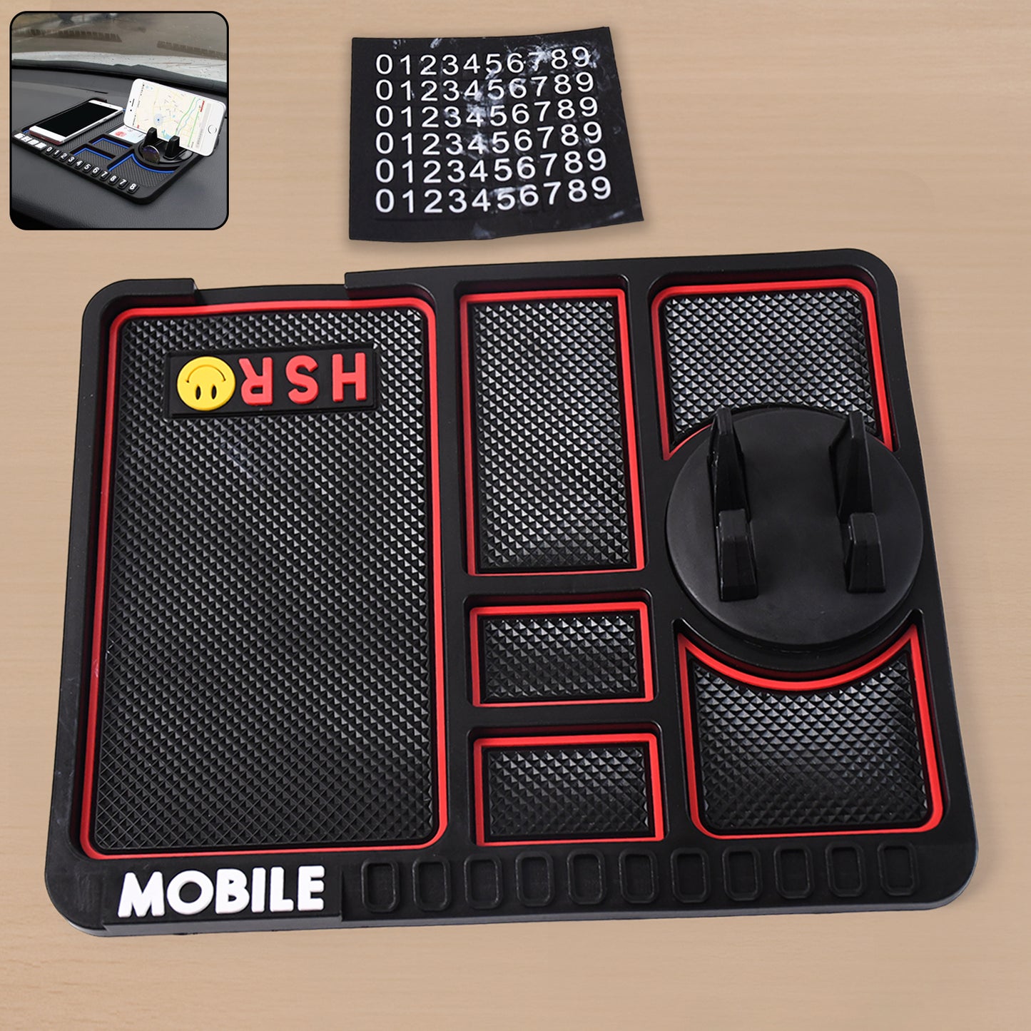 Car Dashboard Mat  Mobile Phone Holder Mount - Happy Price - Image 2