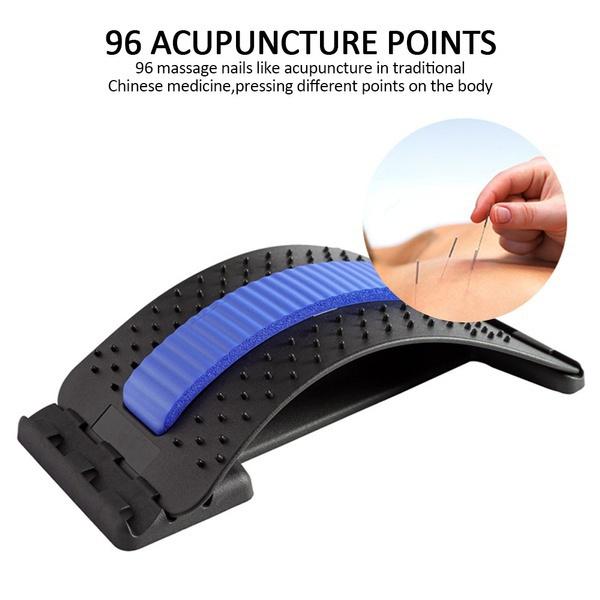 1666 Multi-level Back Stretcher Posture Corrector Device For Back Pain Relief - Happy Price - Image 3
