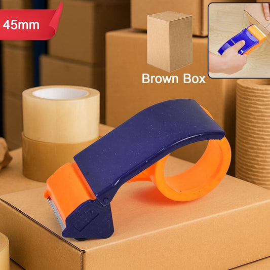 45mm Handheld Tape Dispenser with Cutter for Packaging Boxes - Happy Price - Image 1