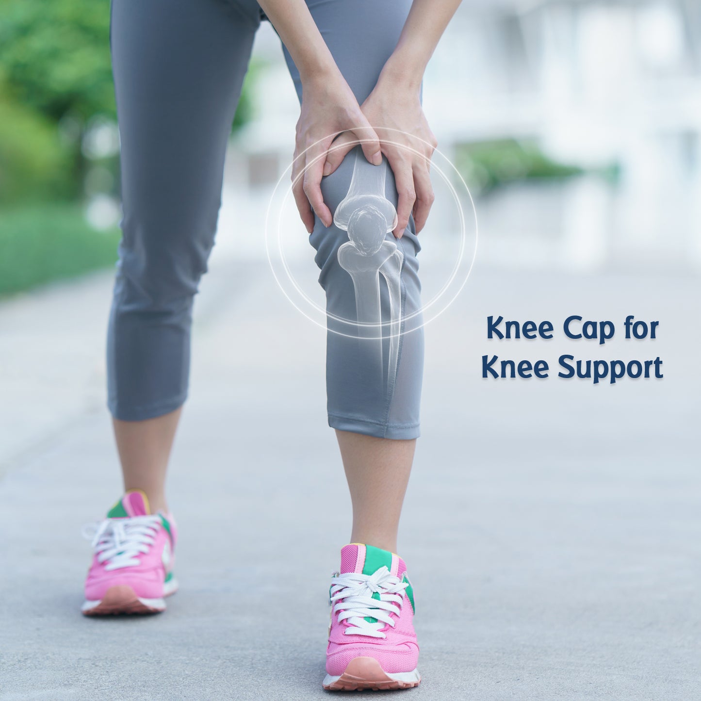 Medium Knee Support Cap for Pain Relief & Injury Protection - Happy Price - Image 5