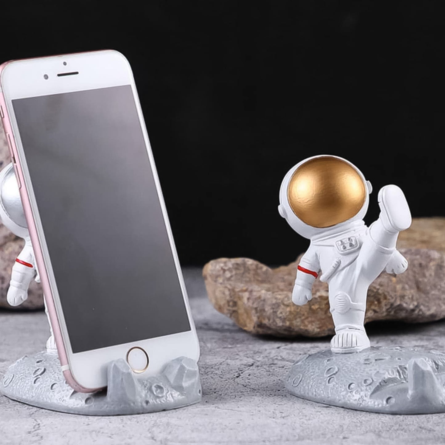 Mobile Holder Astronaut Phone Stand Planet Creative Fun 3d Design (1 Pc) - Happy Price - Image 5