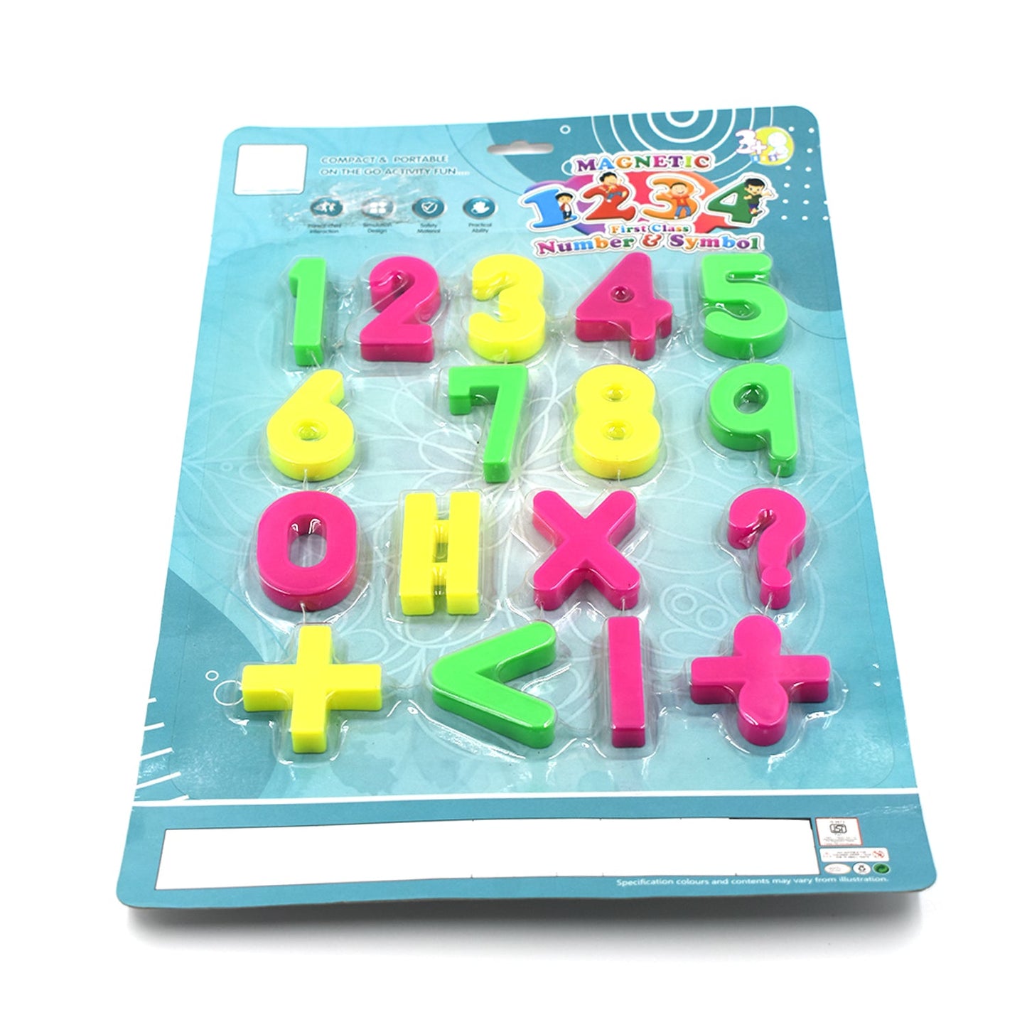 At42 Magnetic Number Symbol Baby Toy And Game For Kids And Babies For Playing And Enjoying Purposes. - Happy Price - Image 7