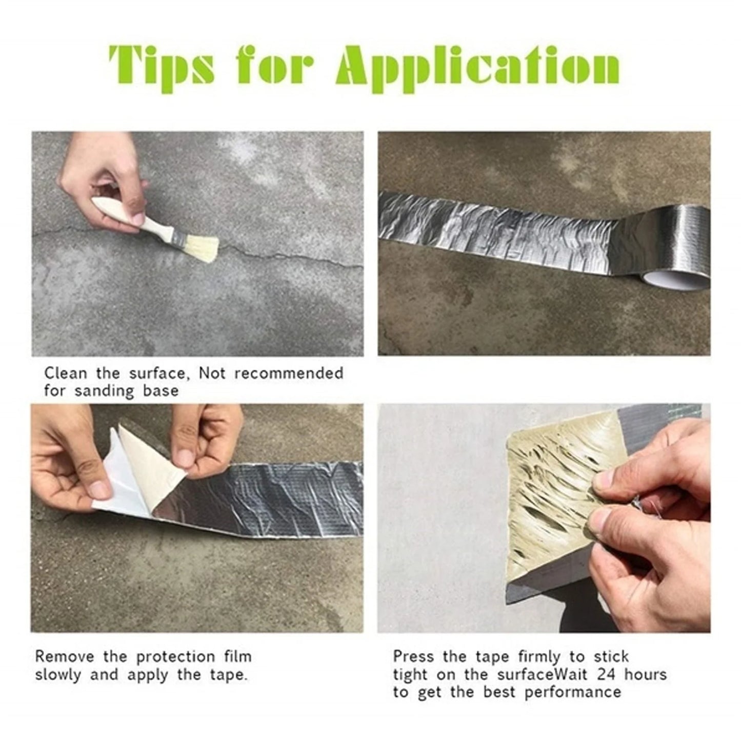 0.9mm High-Temperature Aluminium Foil Tape for Insulation & Sealing - Happy Price - Image 5