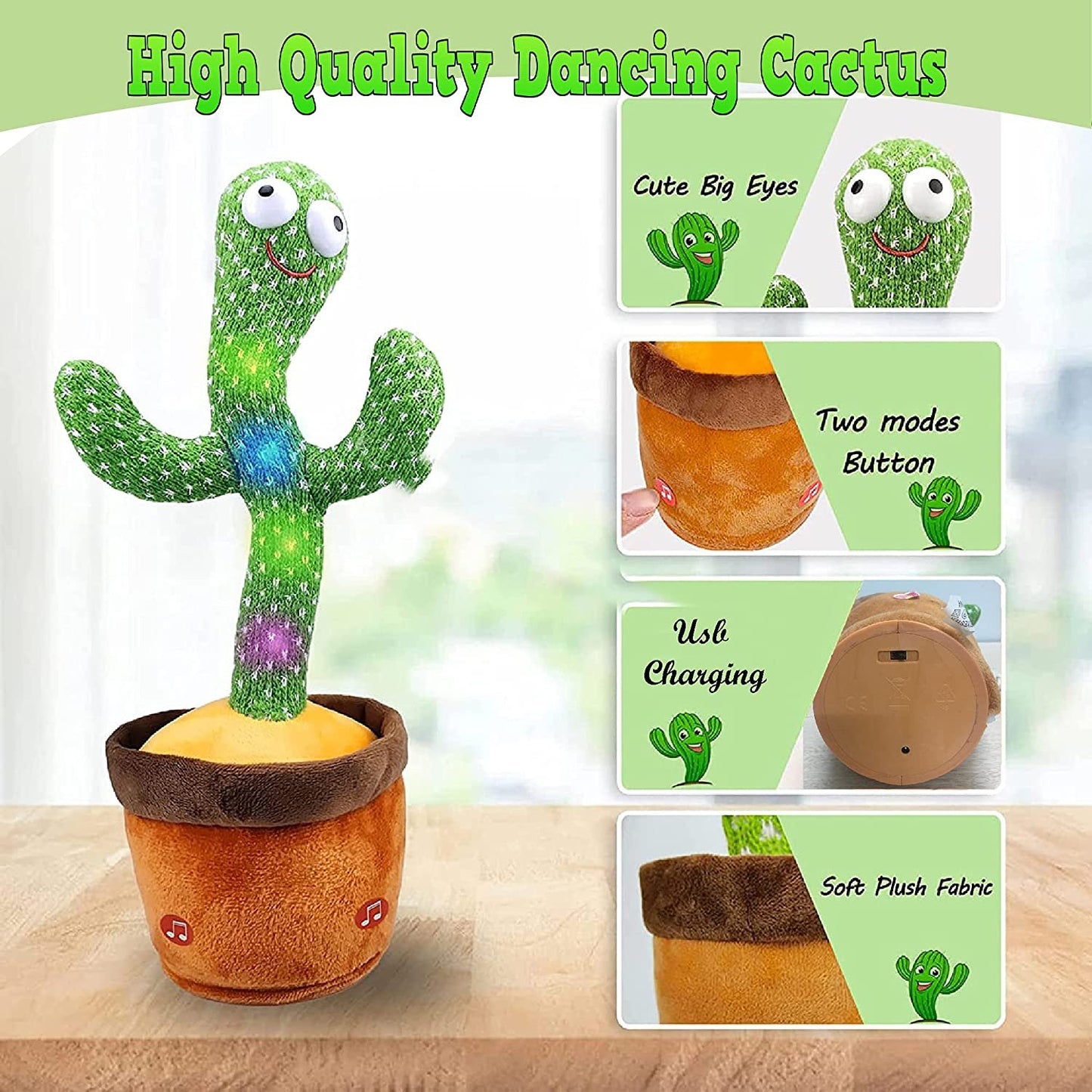 Dancing Cactus Toy - Happy Price - Image 6