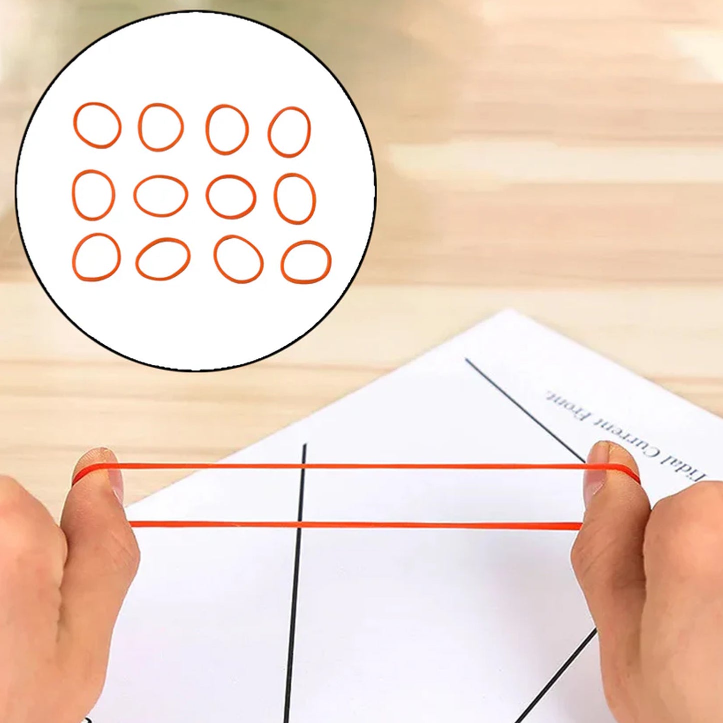 Strong Multipurpose Elastic Rubber Bands - Assorted Colors (1 Packet) - Happy Price - Image 6