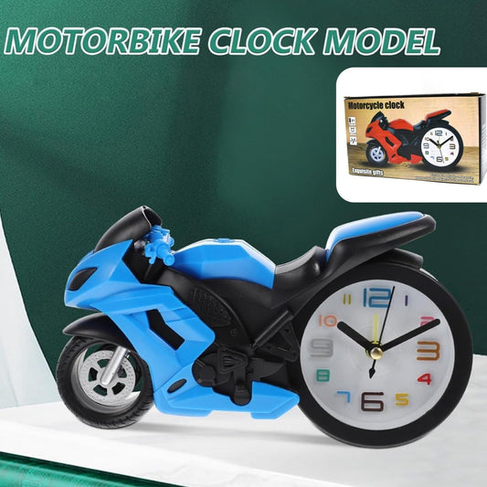 Fashioned Alarm Clock Novelty Retro Motorcycle  Motorbike Engine Style Clocks Alarm Clock Desktop Decoration Kids Gift - Happy Price - Image 1
