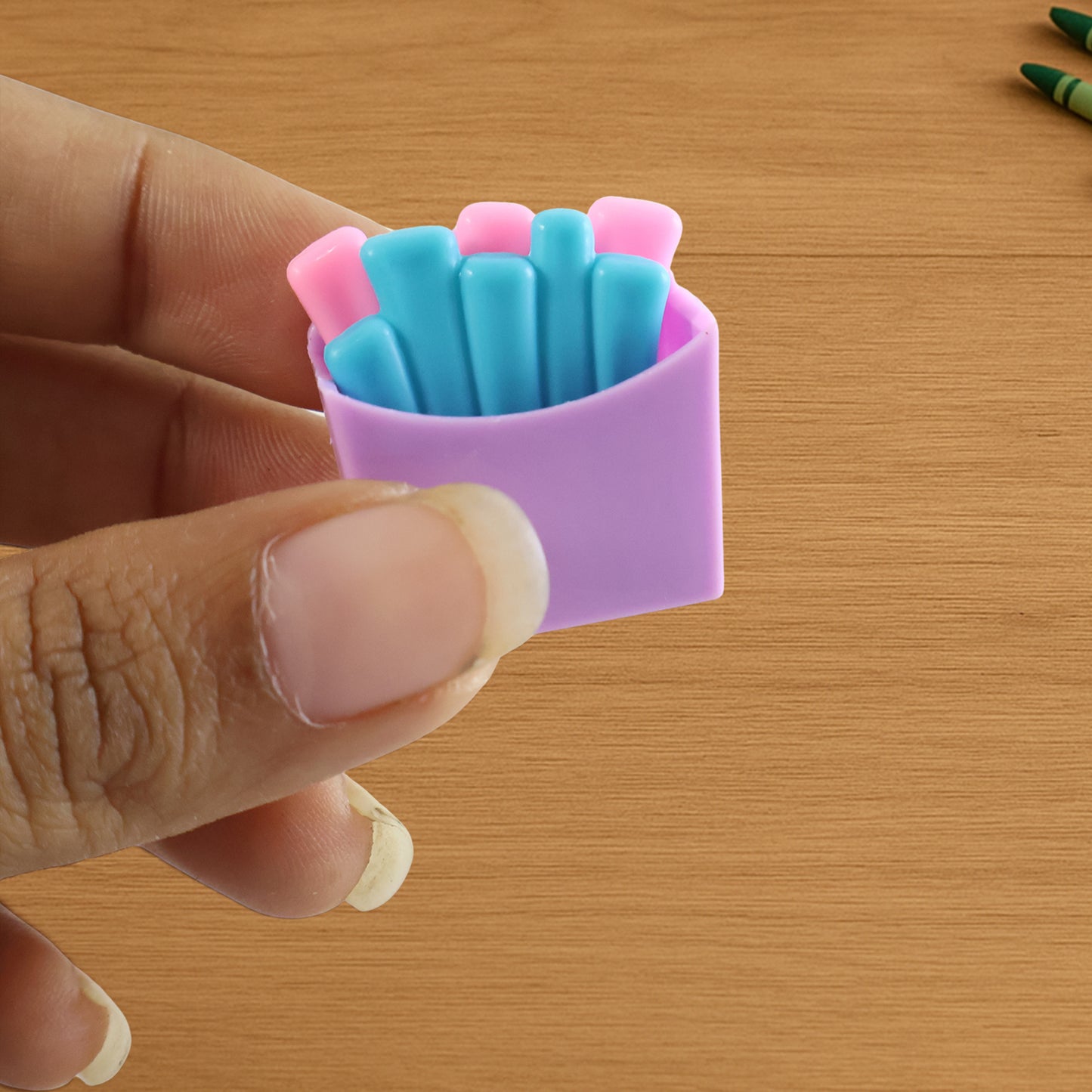 Mini French Fries Pretend Play Toy Set - 1 Pc Pack - Happy Price - Image 3