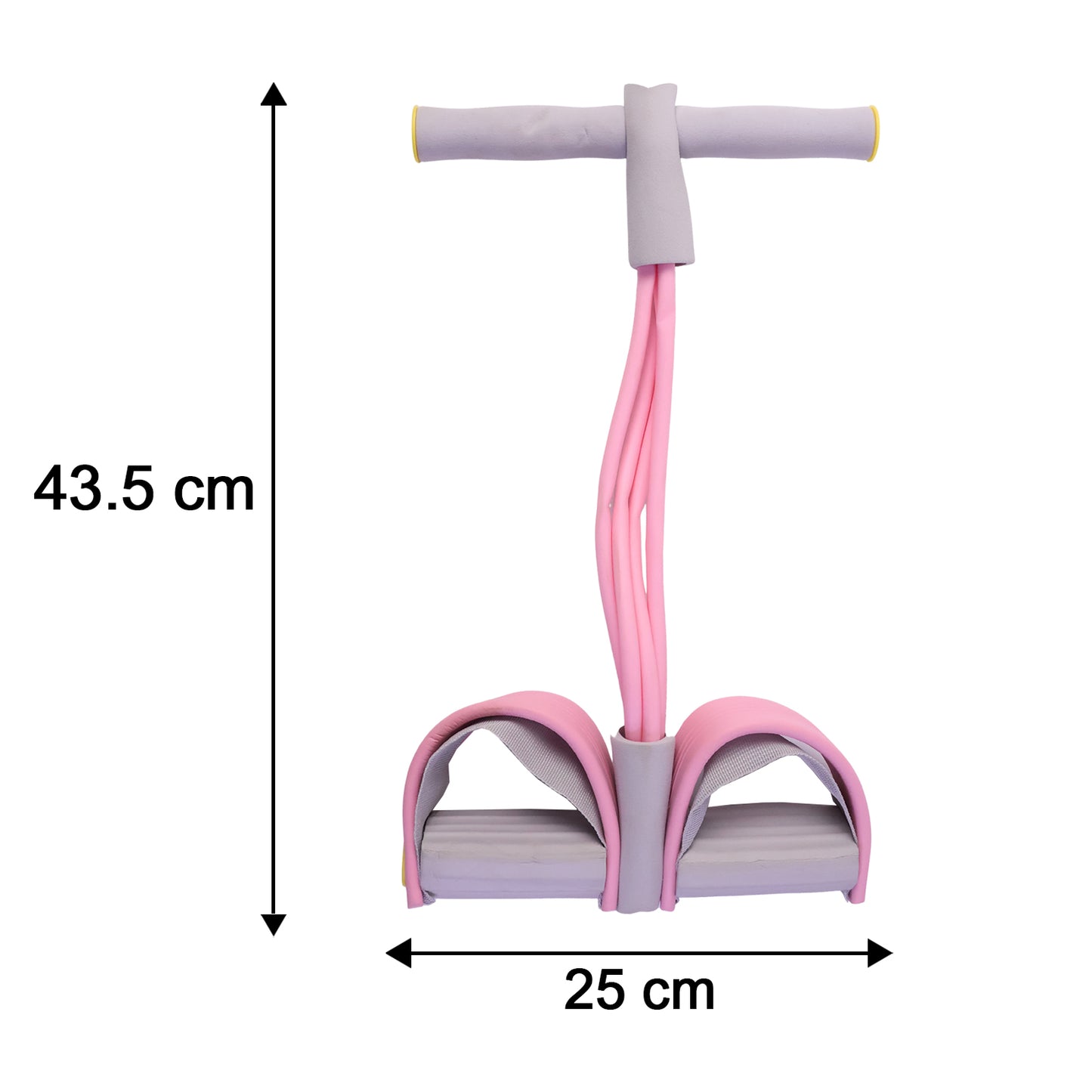 Portable Pull Rope Exerciser with Foot Pedals - Full Body Workout (1 Pc) - Happy Price - Image 5