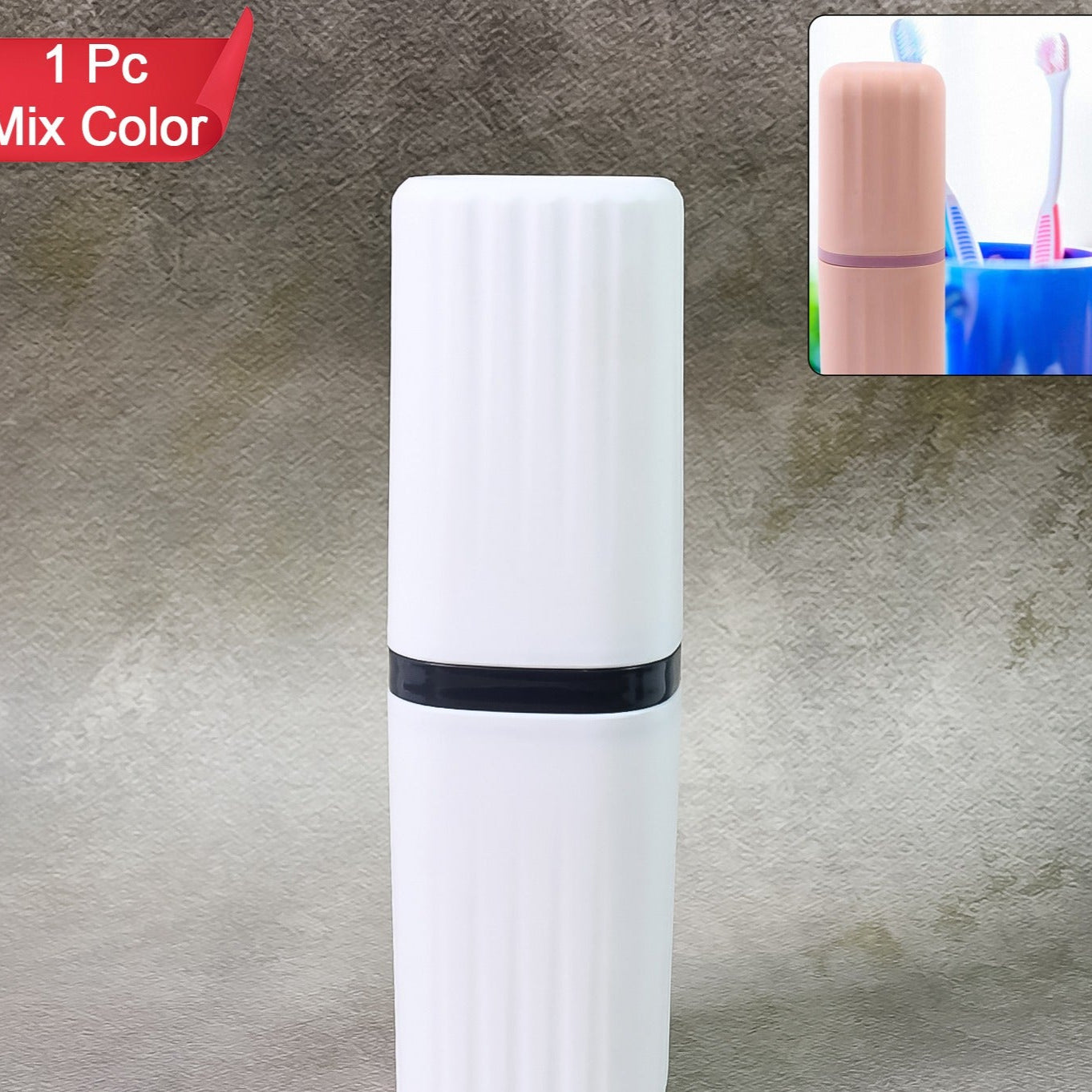 Plastic Hygienic Toothbrush Travel Portable Case - Happy Price - Image 1