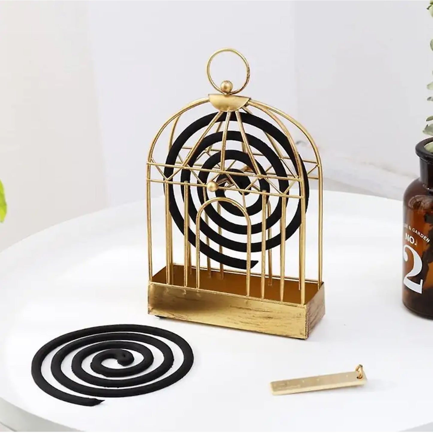 Mosquito Coil Holder Vintage Style Durable Household Mosquito Stand For Office Home - Happy Price - Image 3