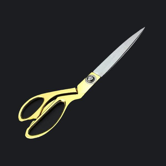 Stainless Steel Tailoring Scissor Sharp Cloth Cutting For Professionals (8.5inch) (Golden) - Happy Price - Image 1