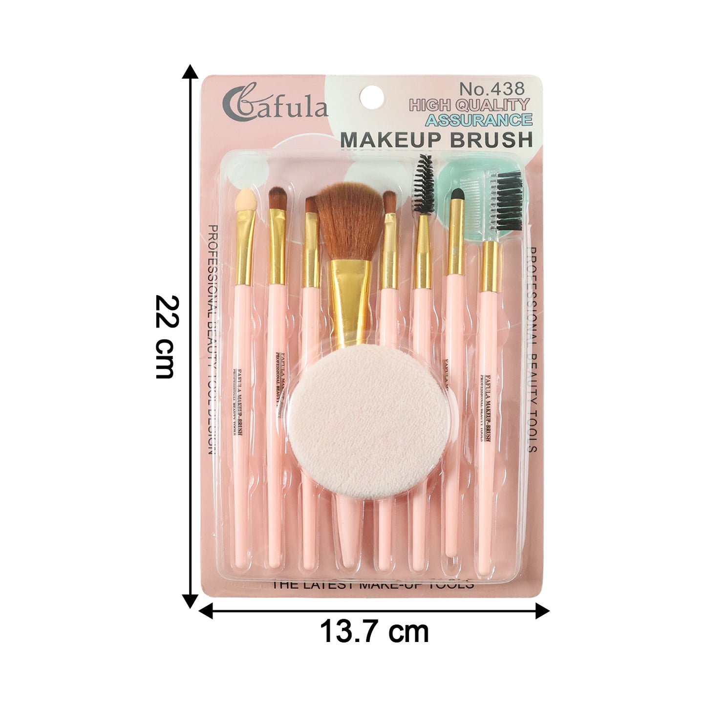 9-in-1 Complete Makeup Brush & Puff Set (1 Set) - Happy Price - Image 5