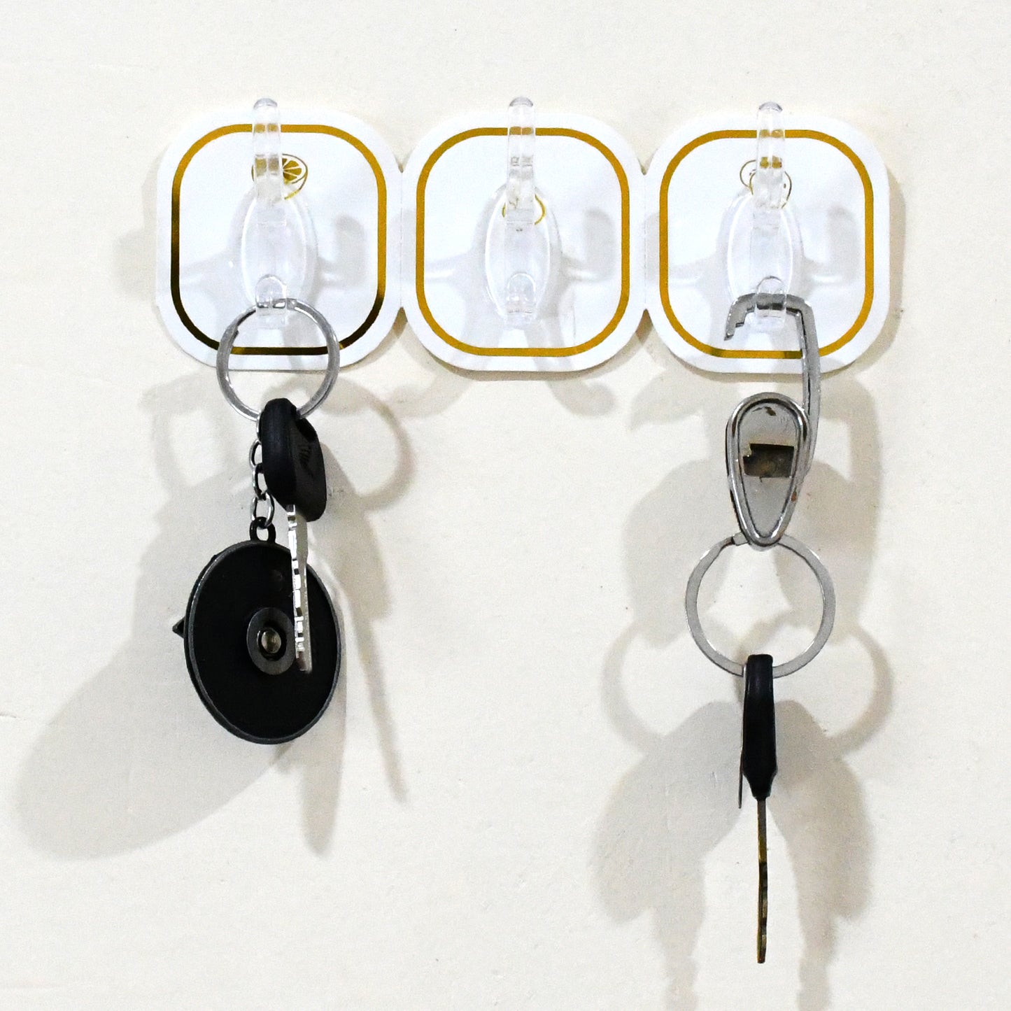 Transparent Adhesive Wall Hook (6 Pcs Set) - Happy Price - Image 5