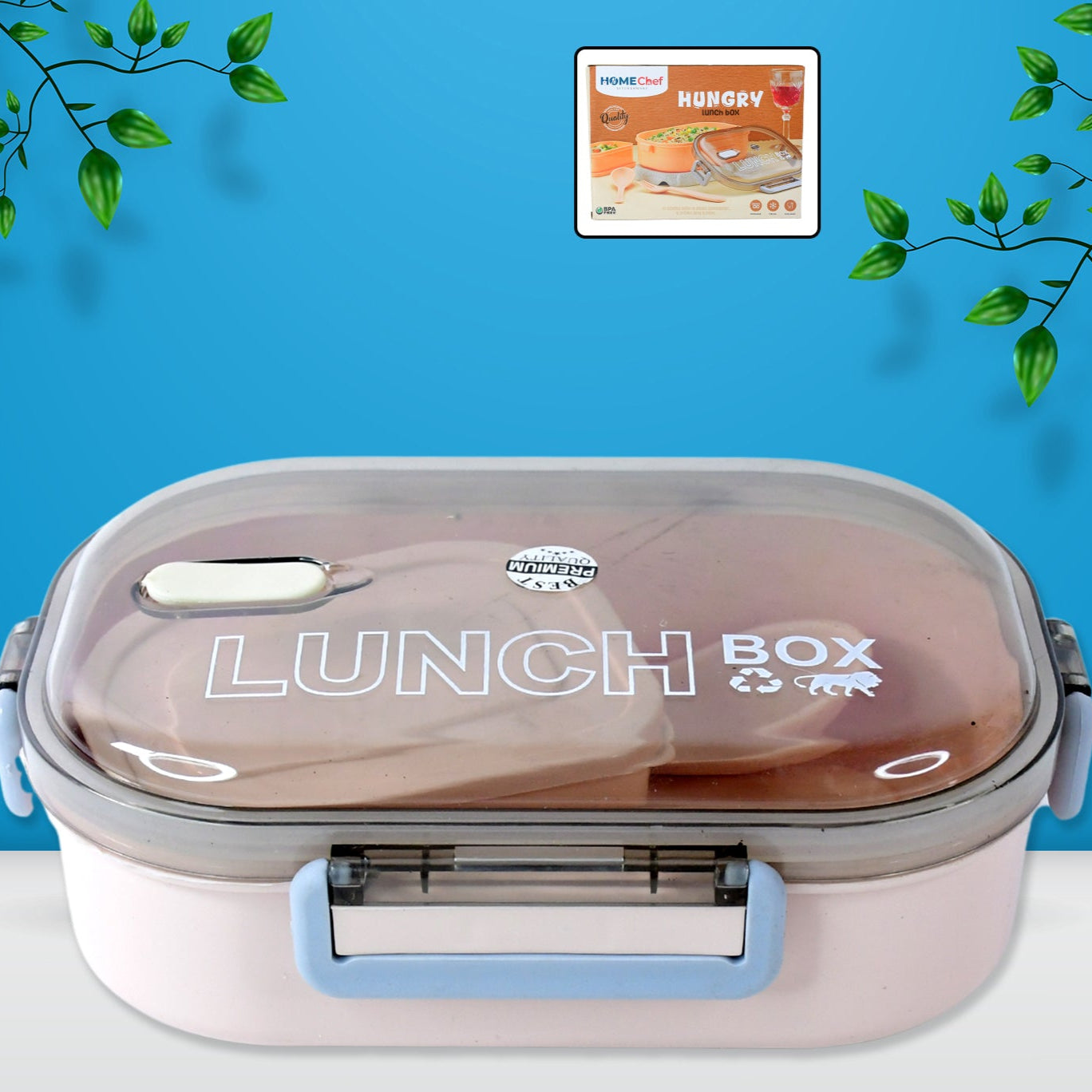 Home Chef Premium Leak-proof Lunch Box - Happy Price - Image 1