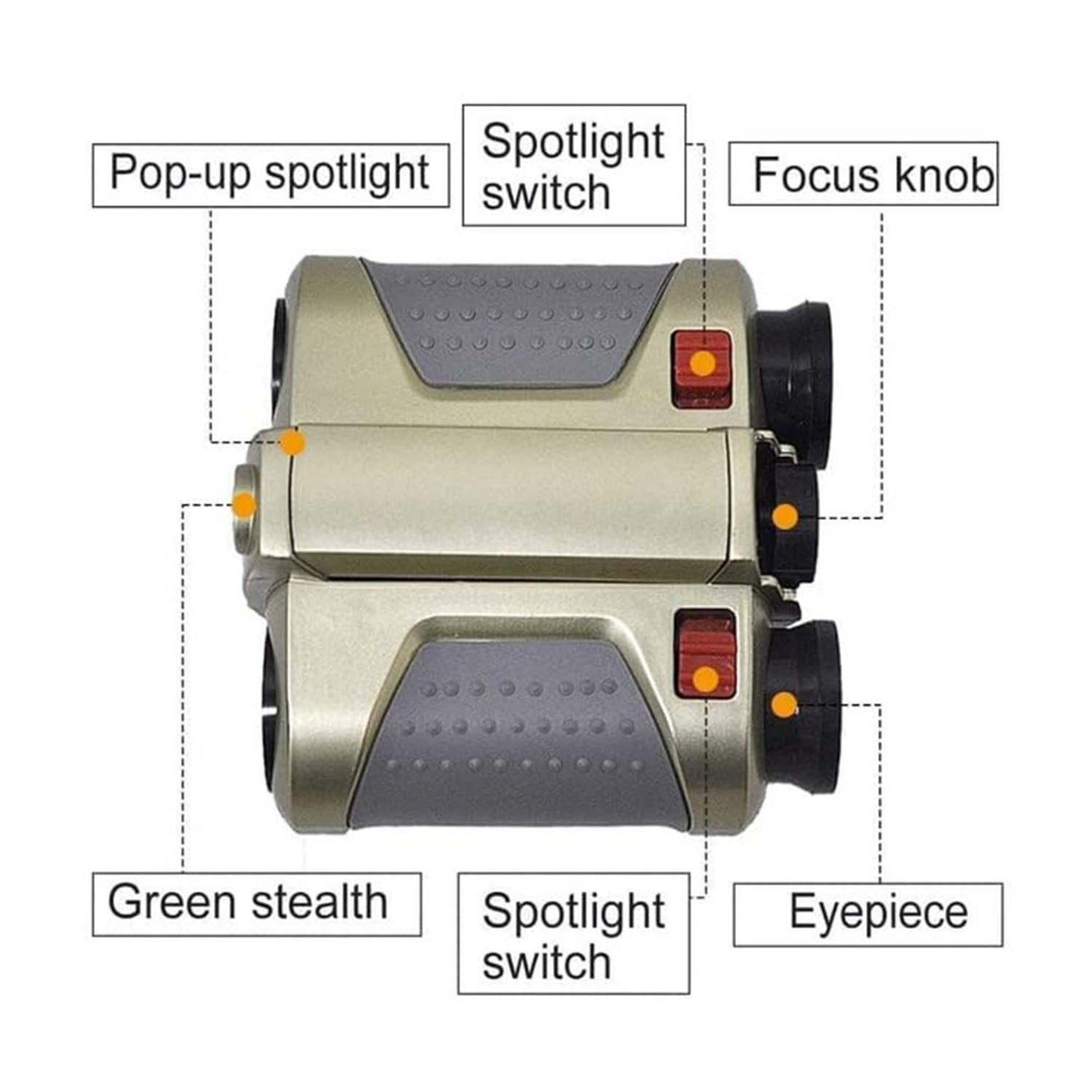 Kids Toy Binoculars with Pop-Up Spotlight - Fun Explorer Gear (1 Pc) - Happy Price - Image 7