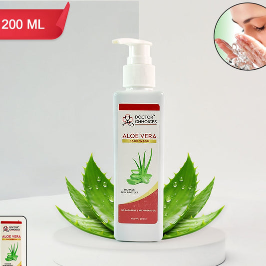 Doctor Chhoices Aloe Vera Face Wash  200ml - Happy Price - Image 1
