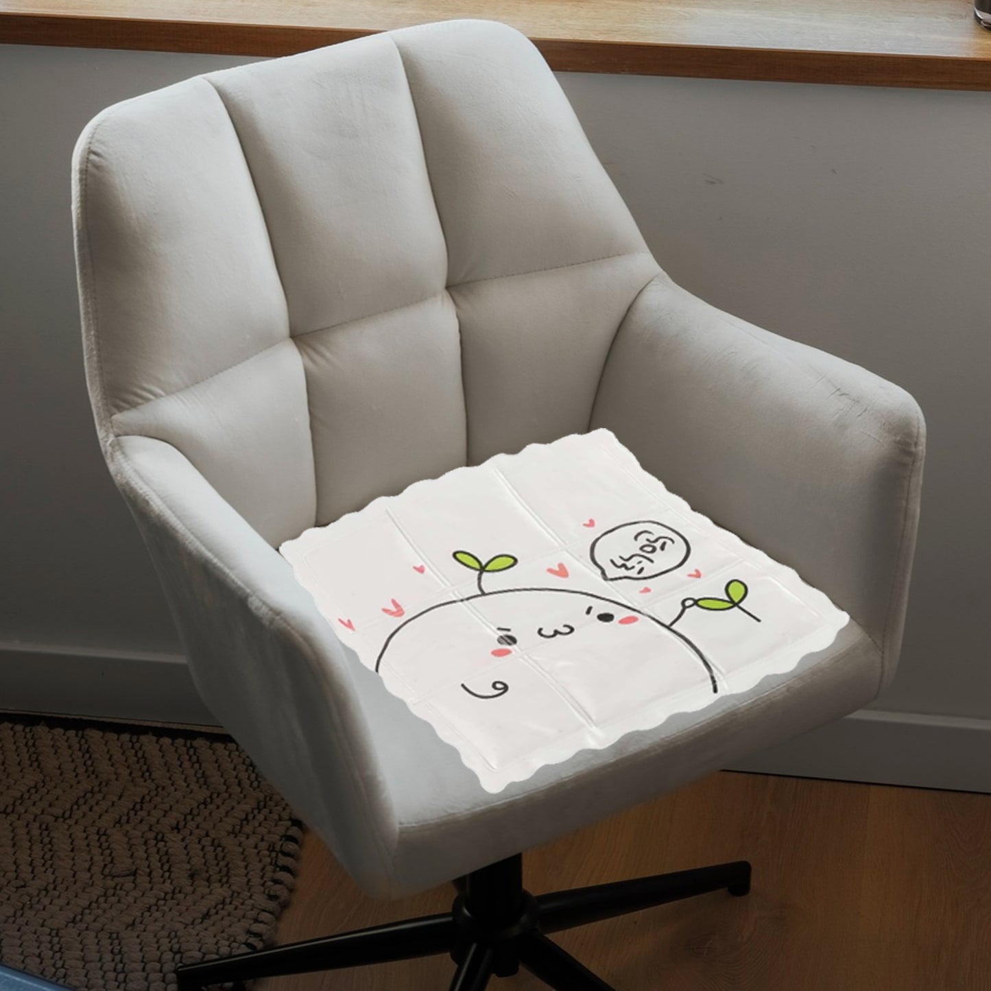 Ice Pad Cartoon Cute Summer Gel Cooling Office Cushion (3535 Cm  1 Pc) - Happy Price - Image 4