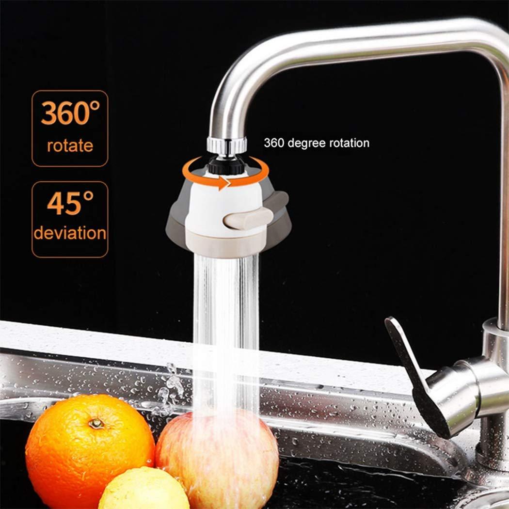 Rotatable Splash Proof 3 Modes Water Saving Nozzle Filter Faucet Sprayer - Happy Price - Image 2