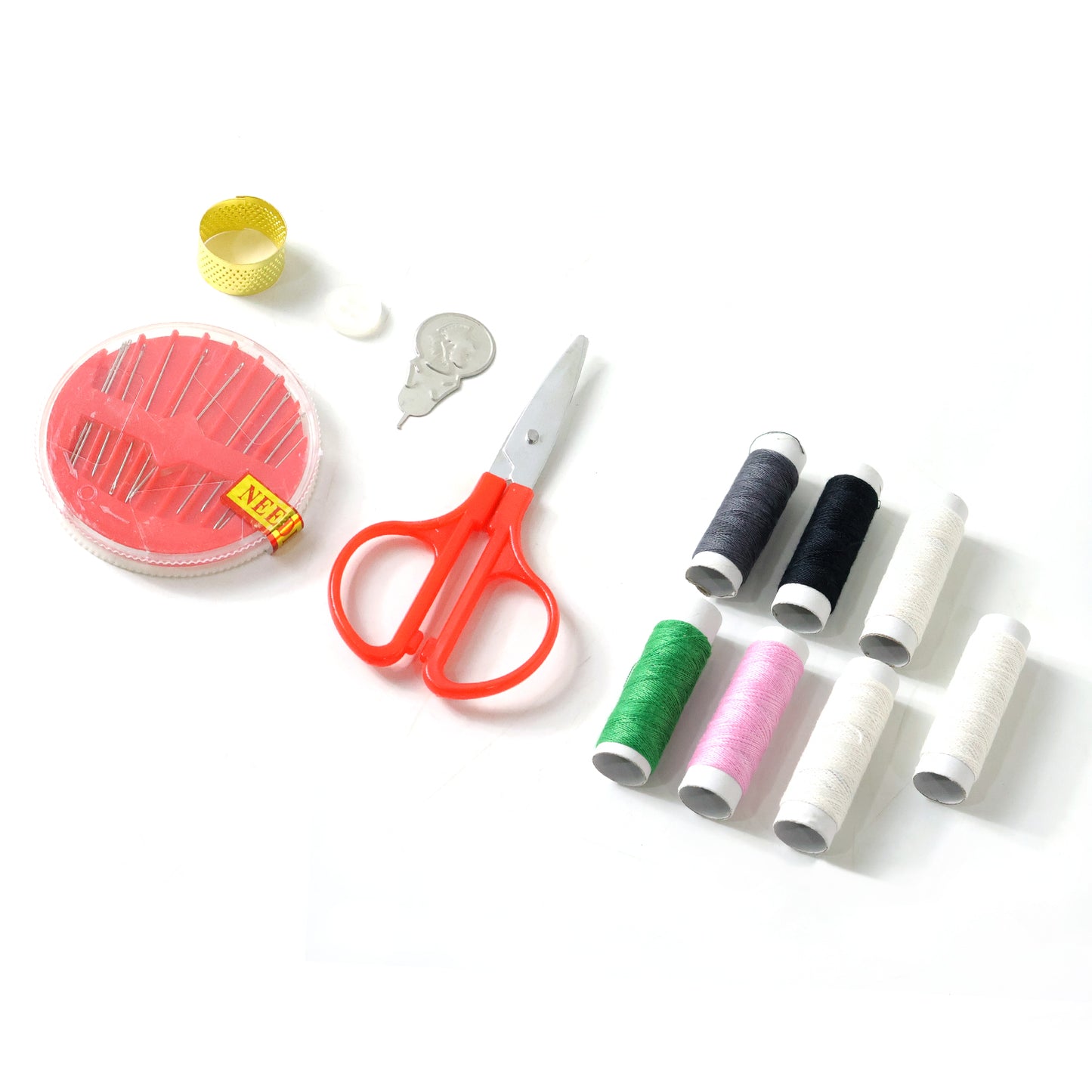 Complete Multipurpose Sewing Kit Set (1 Set) - Essential for Home & Travel Repairs - Happy Price - Image 4