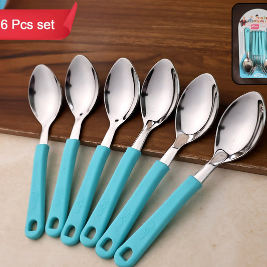 Supermom Stainless Steel Tea Spoon (6 Pc Set) - Happy Price - Image 1
