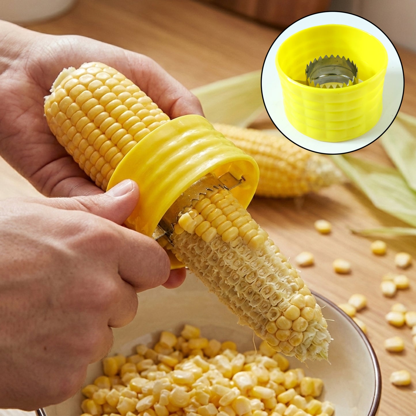 Handheld Corn Stripper Tool - Easy Kernel Removal (1 Pc) - Happy Price - Image 3