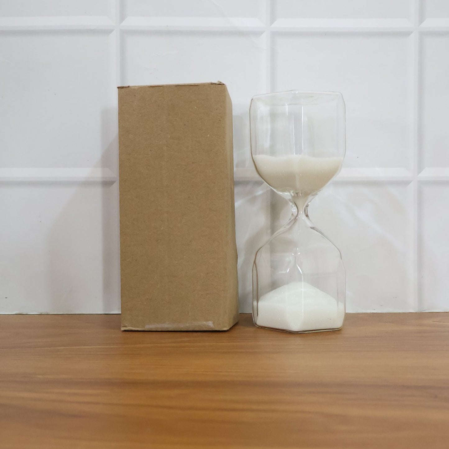 Elegant Glass Sand Timer for Focus & Decor (1 Pc, ~2.5 Min) - Happy Price - Image 6