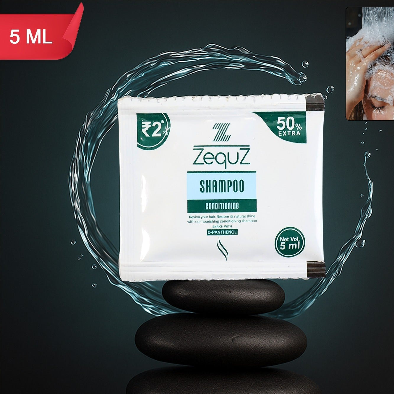 Zequz Nourishing Conditioning Shampoo Sachet (5 Ml  1 Pc)