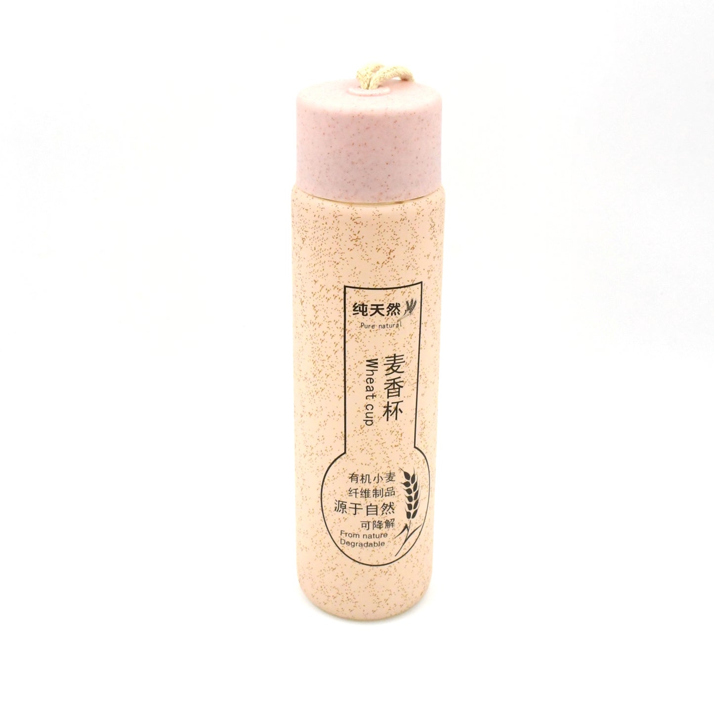 350ml Borosilicate Glass Water Bottle - Leak-Proof, BPA-Free for Hot & Cold Drinks - Happy Price - Image 3