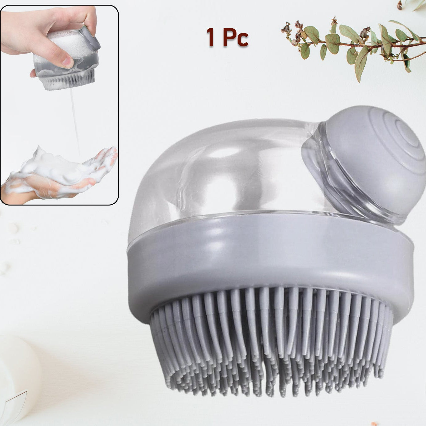 Head Scalp Massager Shampoo Brush (1 Pc) - Happy Price - Image 1