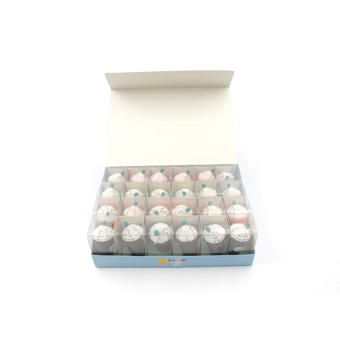 8832 Cute Coffee Or Ice Cream Shape Sharpner Like Rotary Manual Pencil Sharpener For Kids  Ice Cream Style Office School Supplies Back To School Gift For Studentskids Educational Stationary Kit Bday Return Gift  (24 Pcs Set) - Happy Price - Image 5