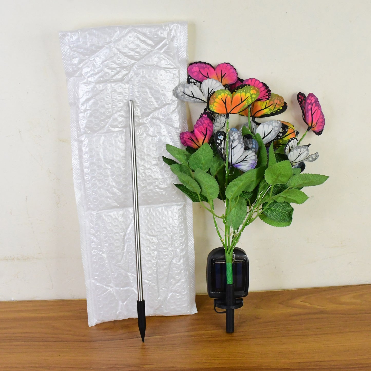 Solar LED Butterfly Garden Stake Light - Color Changing Outdoor Decor - Happy Price - Image 7