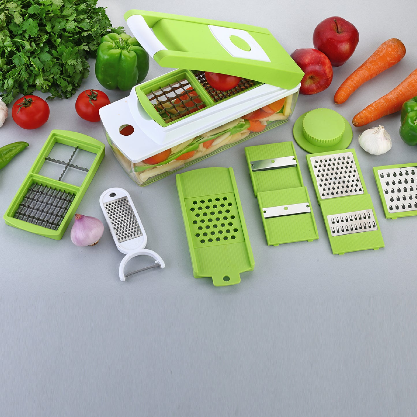 House Of Sensation Snowpearl 14 In 1 Quick Dicer - Happy Price - Image 2