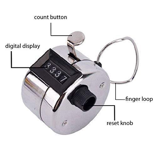 4 Digits Hand Held Tally Counter Numbers Clicker - Happy Price - Image 4