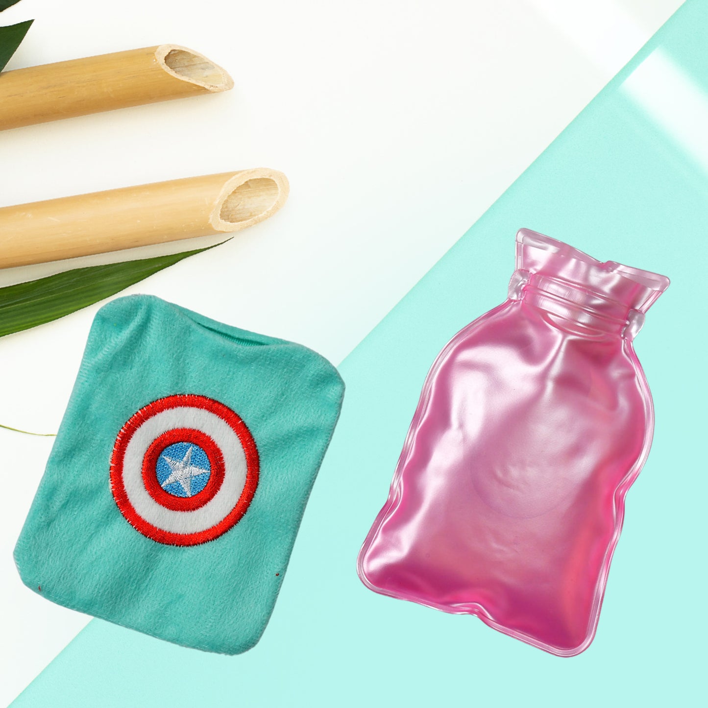 Captain Americas Shield Small Hot Water Bag With Cover For Pain Relief Neck Shoulder Pain And Hand Feet Warmer Menstrual Cramps. - Happy Price - Image 7