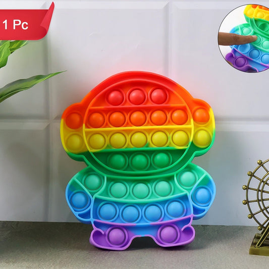 Astronaut Silicone Pop It Fidget Toy for Stress Relief (1 Pc) - Happy Price - Image 1