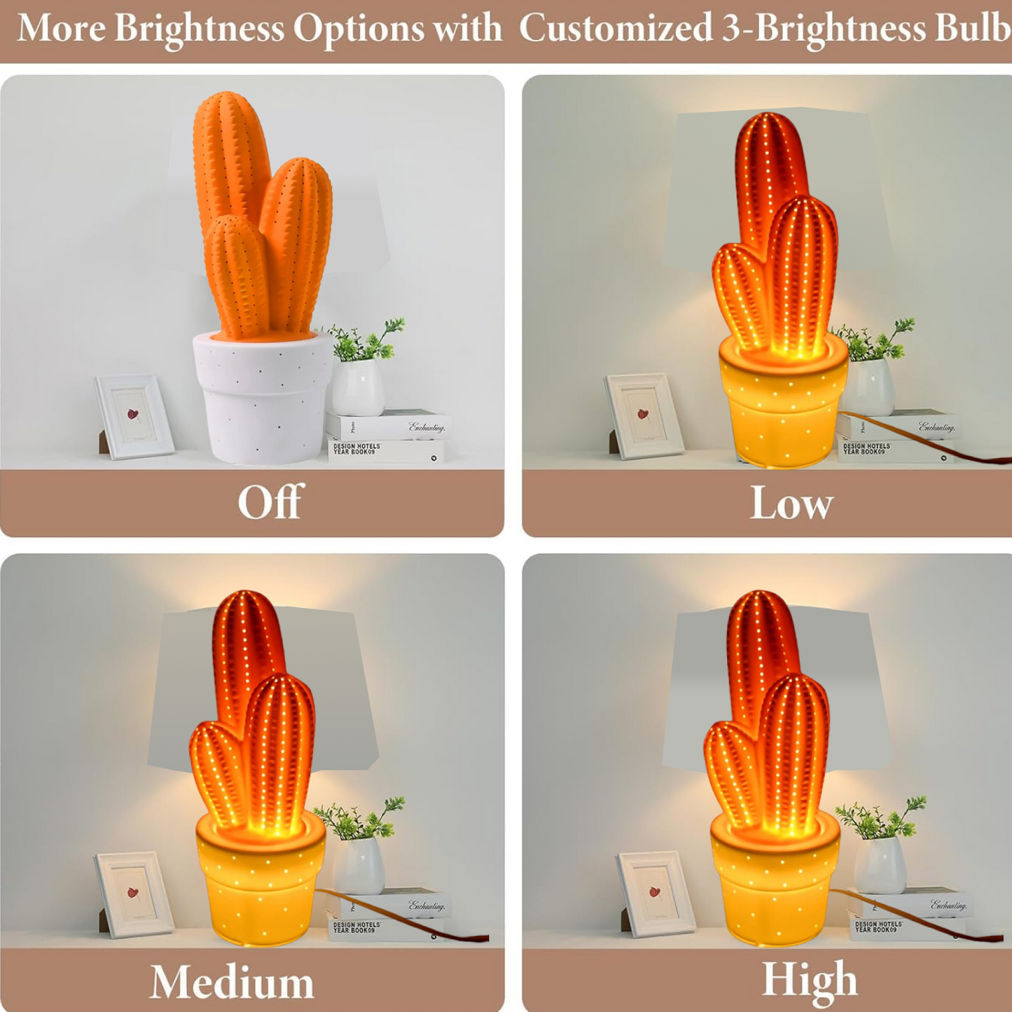 Elegant Ceramic Table Lamp for Home & Office (1 Pc) - Happy Price - Image 3