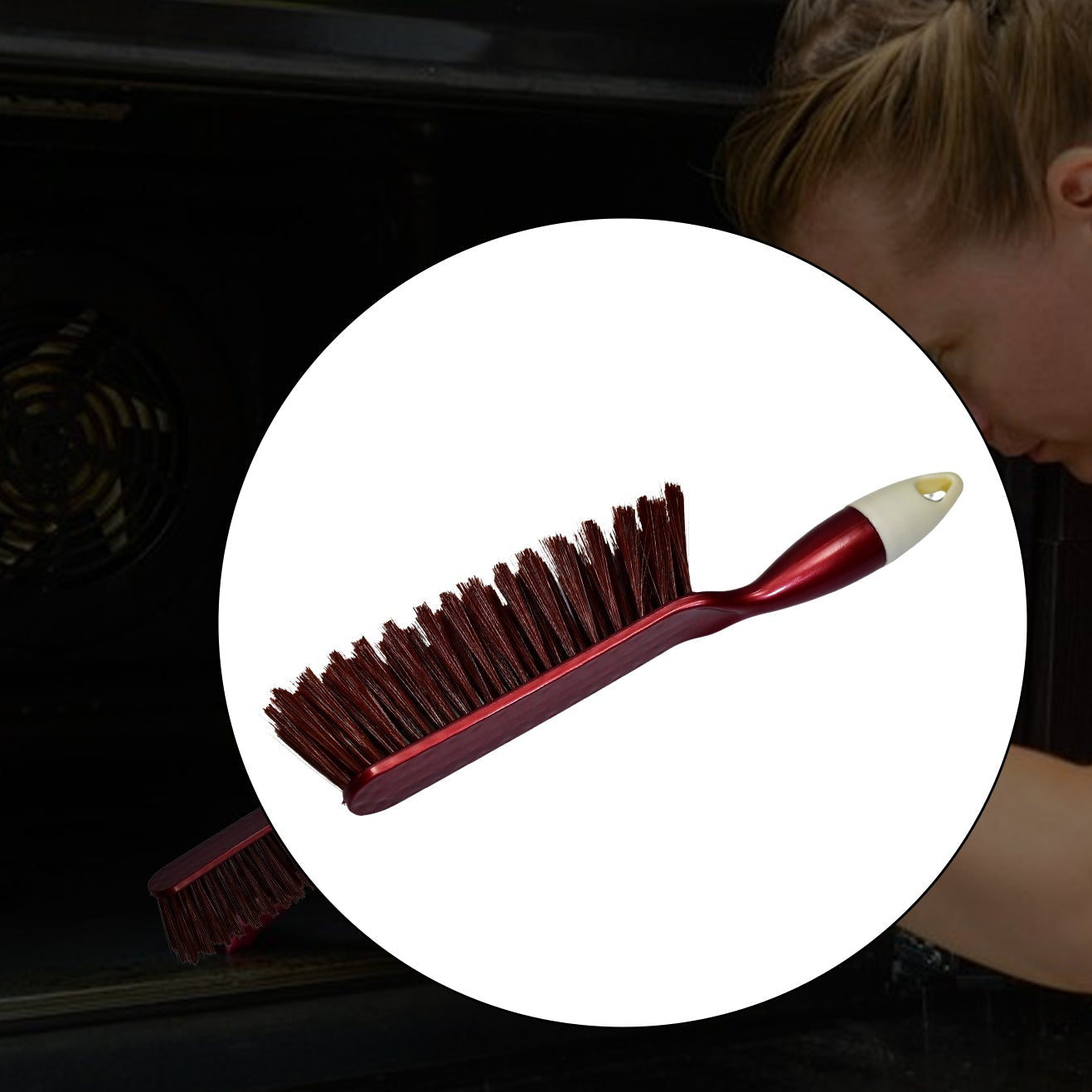 4864 Cleaning Duster Brush For Car Seats Carpet Mats Multi-purpose Use - Happy Price - Image 1