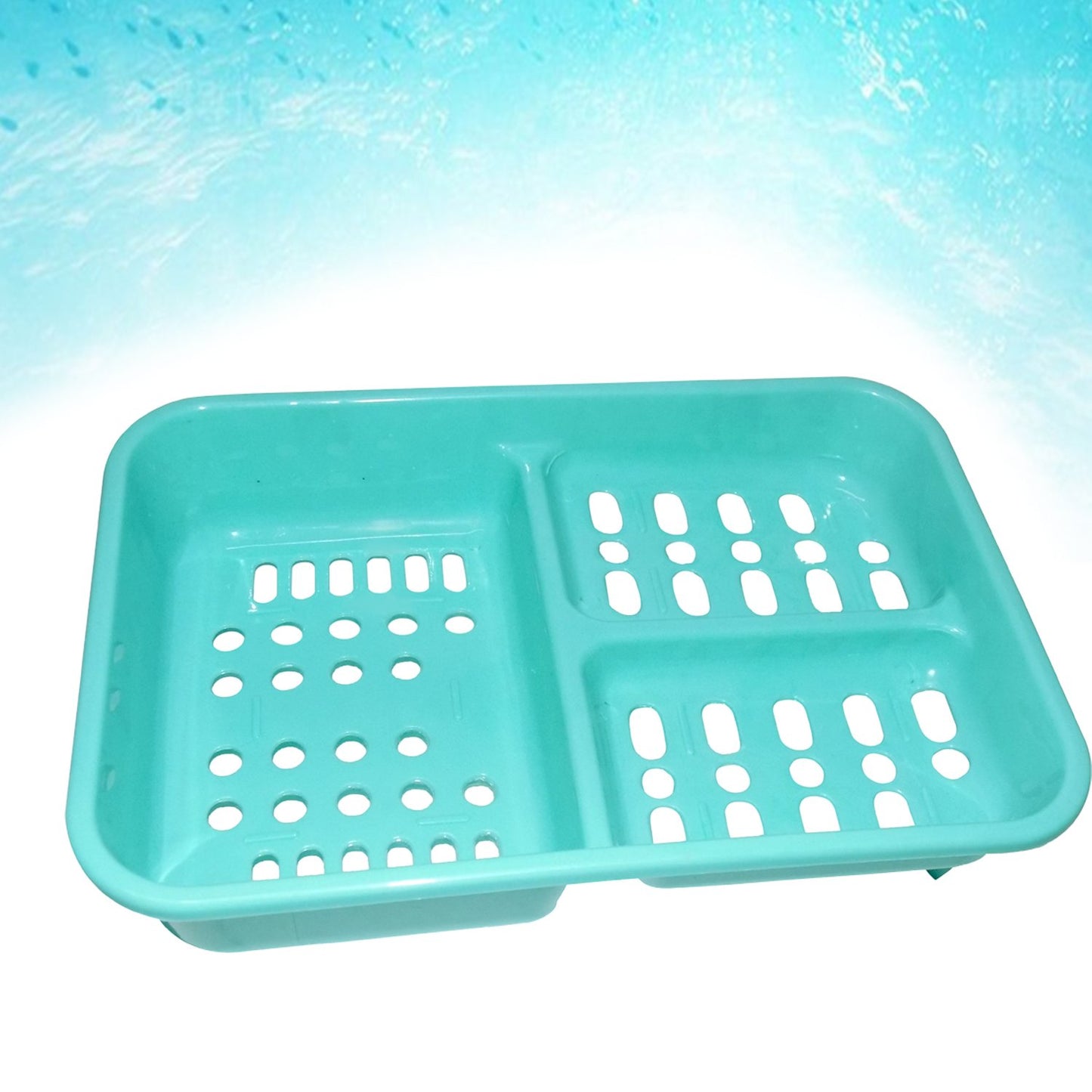 3 In 1 Soap Keeping Plastic Case For Bathroom Use - Happy Price - Image 2
