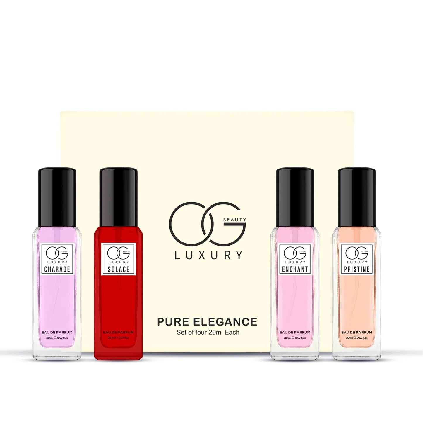 Luxury Eau De Parfum Gift Set - 4 x 20ml Premium Fragrances - Happy Price - Image 2