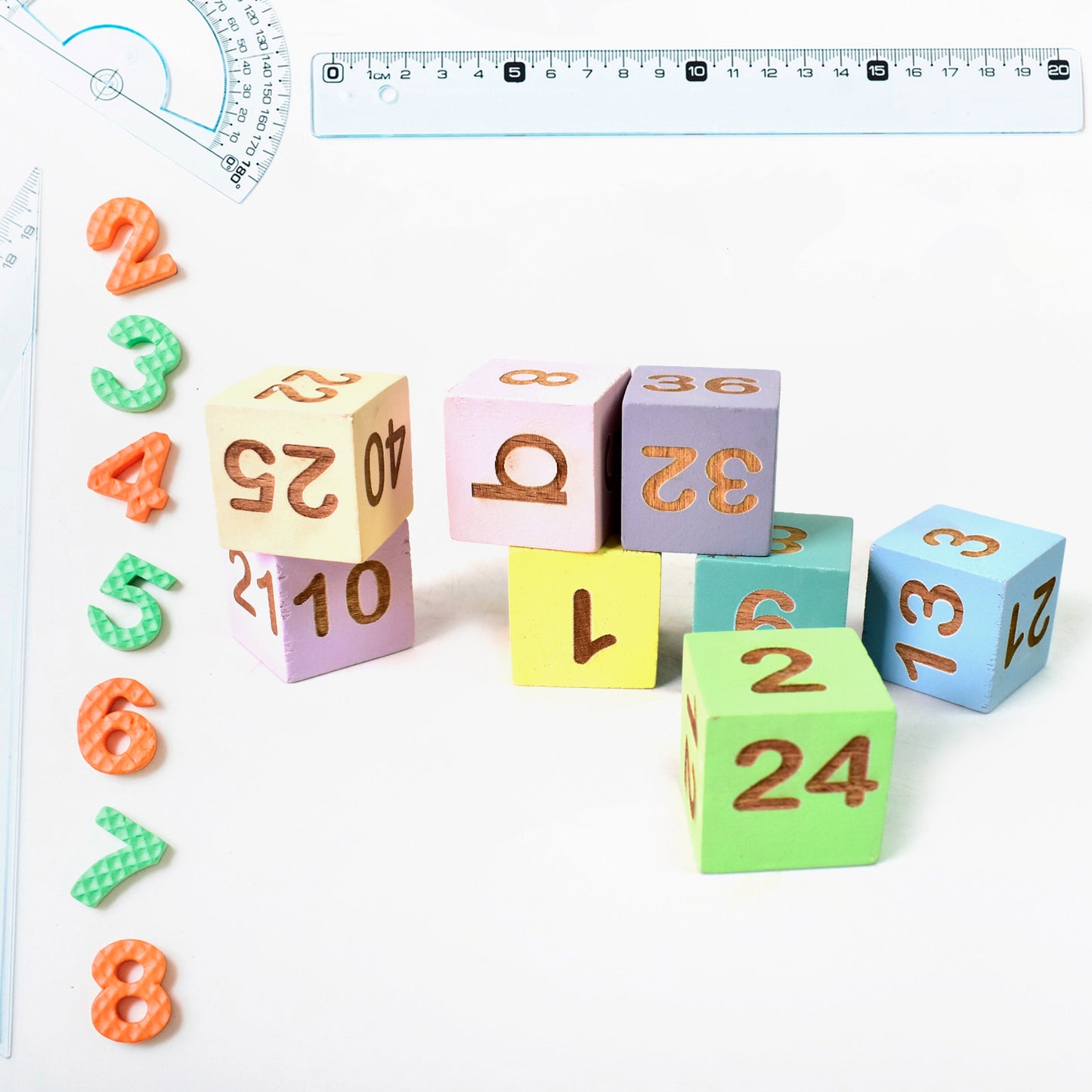 Wooden Mathtime For Kids - Educational Math Card Game - Happy Price - Image 5