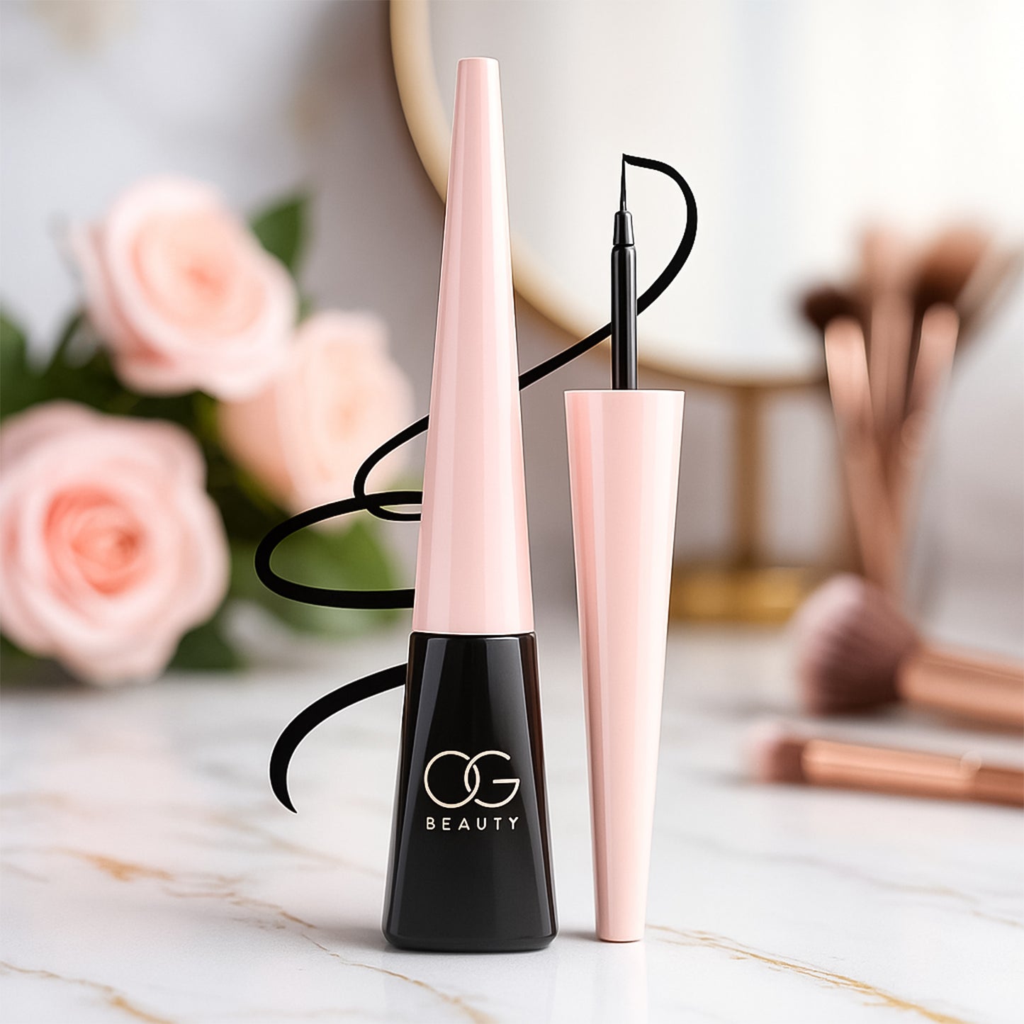 Mystic Matte Liquid Eyeliner - Waterproof & Smudge-Proof, 4.5 ml - Happy Price - Image 7