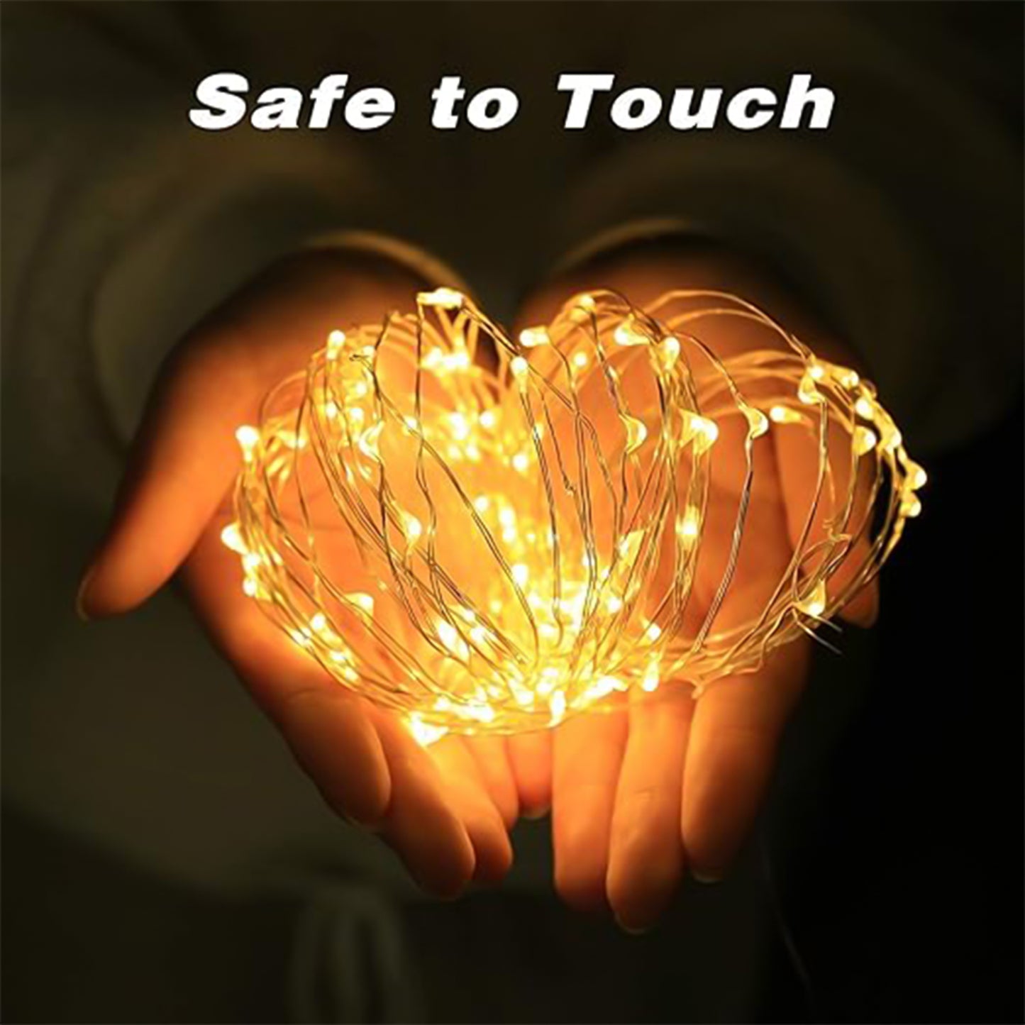 Multi LED Fairy String Lights - Battery Operated Copper Wire Decor (1 Pc) - Happy Price - Image 4