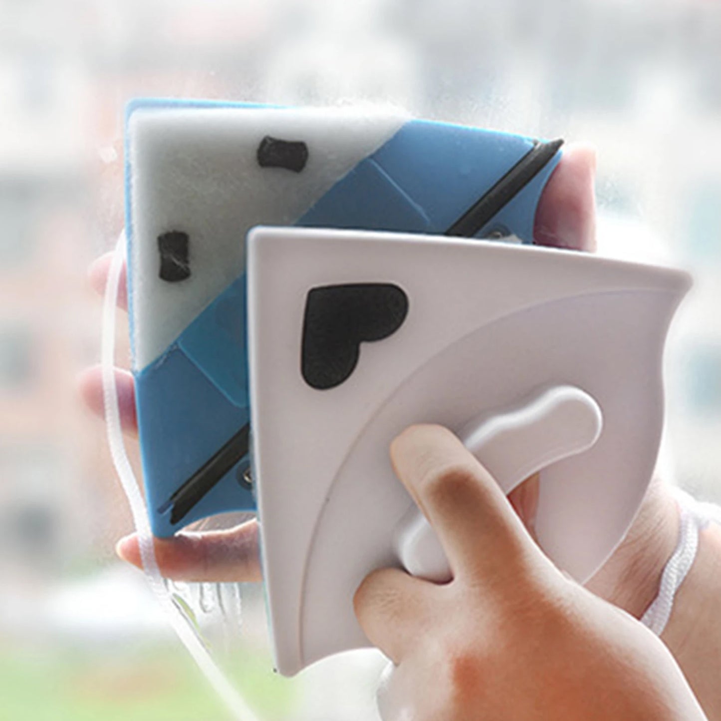 Double Face Glass Cleaner Window Squeegee Magnetic Window Washing Equipment. - Happy Price - Image 6