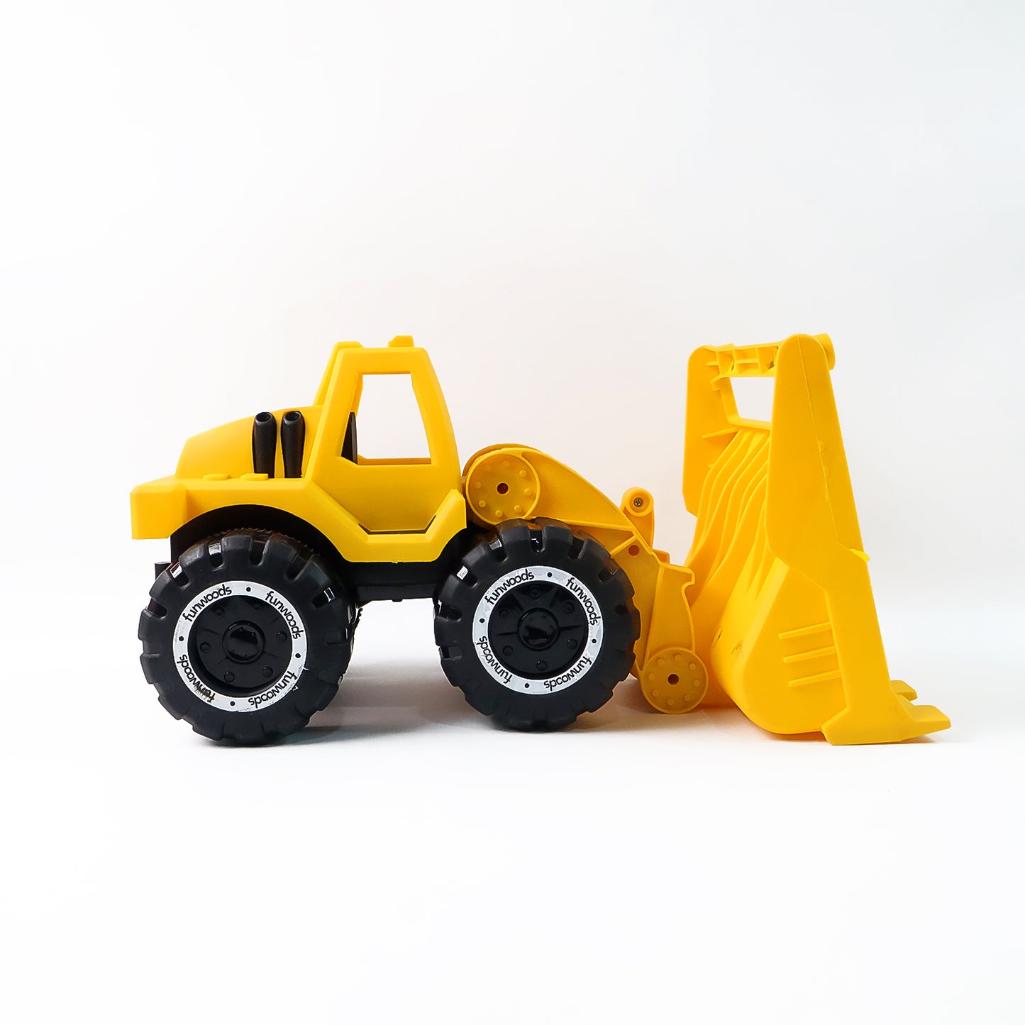 Friction Powered Front Loader Bulldozer Toy - 1 Pc - Happy Price - Image 2