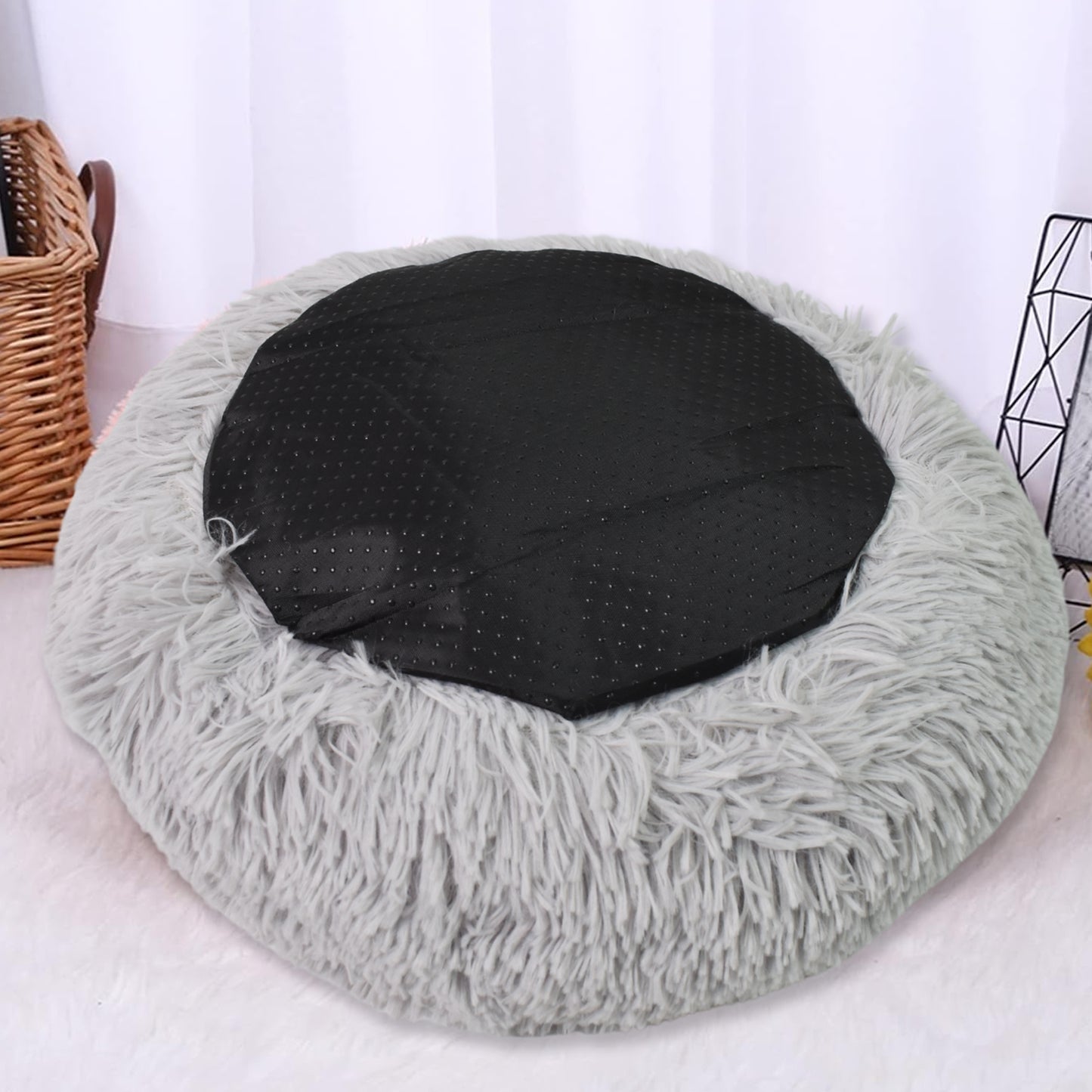 Round Dog Beds For Small Medium Dogs And Cats (1 Pc) - Happy Price - Image 3